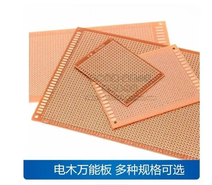 Scheda universale 10ea, scheda forata universale in bachelite, circuito stampato PCB, 5x7 cm/7x9/9*15/12*18/15*18 cm