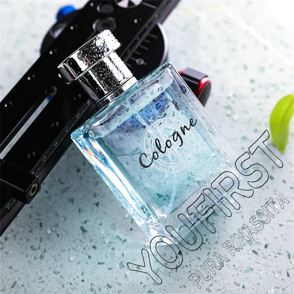 Perfume de alta calidad para hombre, 50ML, Perfumes masculinos que atraen las mujeres, fascinación, Colonia, Perfume de feromonas para hombre, fresco y Natural