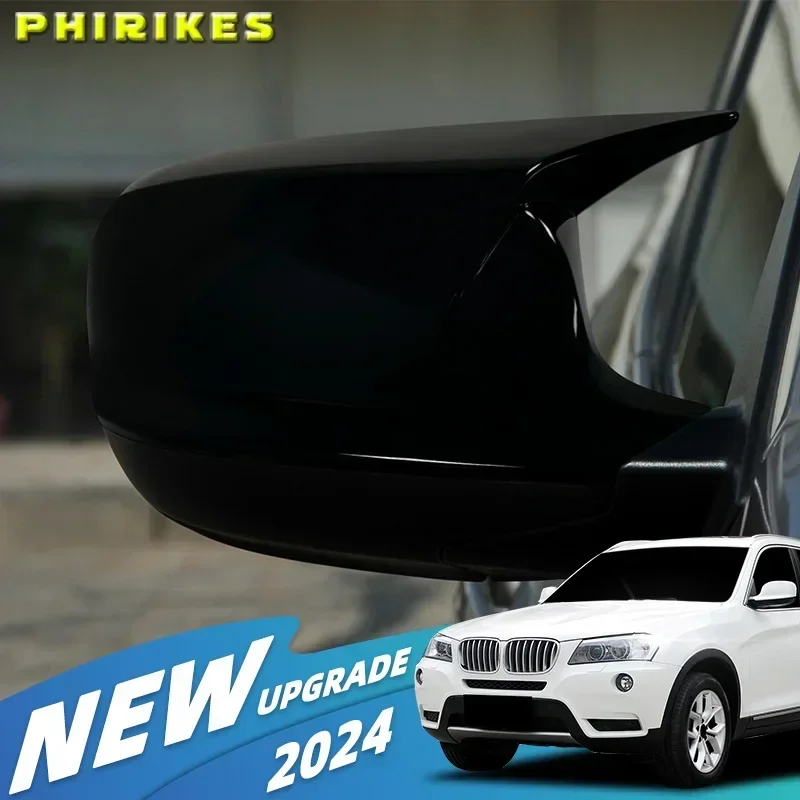 

Carbon Fiber Car Rear View Door Wing Side Mirror Cover Caps Shell Case for BMW X3 F25 X1 E84 Pre-LCI 2010 2011 2012 2013 Case