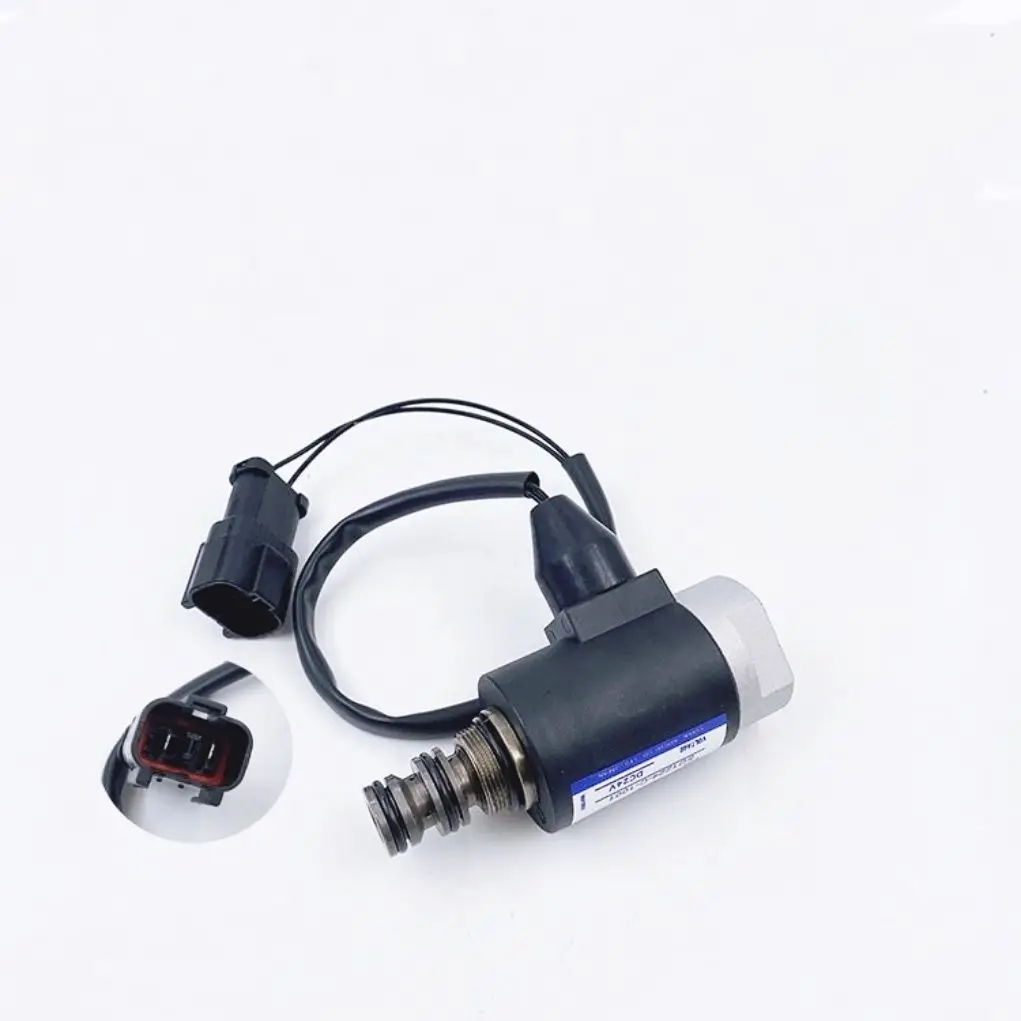 

For Komatsu PC60-7 120-6 Pilot Rotary Safety Solenoid Valve Coil Valve Stem Excavator Parts