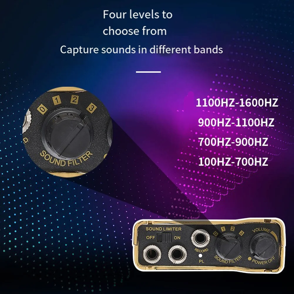 AA87 F999R Прослушивание водопроводной трубы Детектор утечки воды для поиска утечки трубопровода Внутренний детектор утечек Труба для подогрева пола Черный