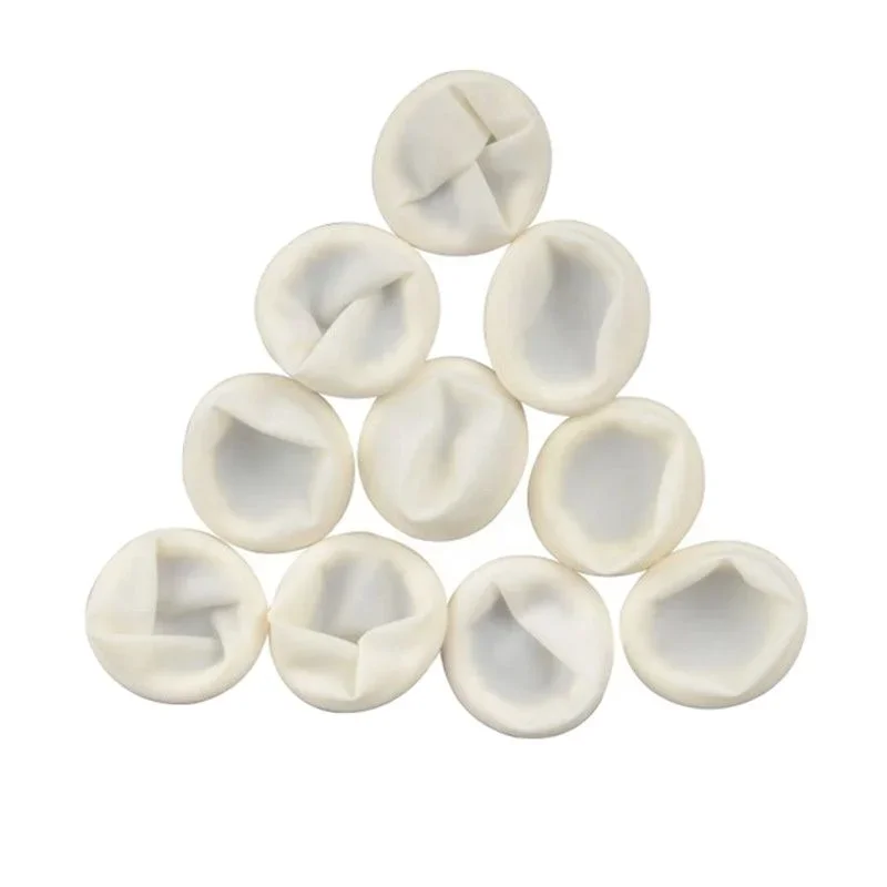 

Disposable Non - slip Anti - static Durable Natural Rubber Fingertips Protective Gloves Finger Cots Tool 100Pcs