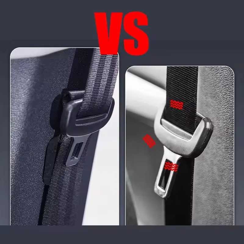 

Magnetic Car Seat Belt Holder Fixing Clip Pu Leather Seatbelt Limiter Stopper For Safety Belt Clip Prevent Falling