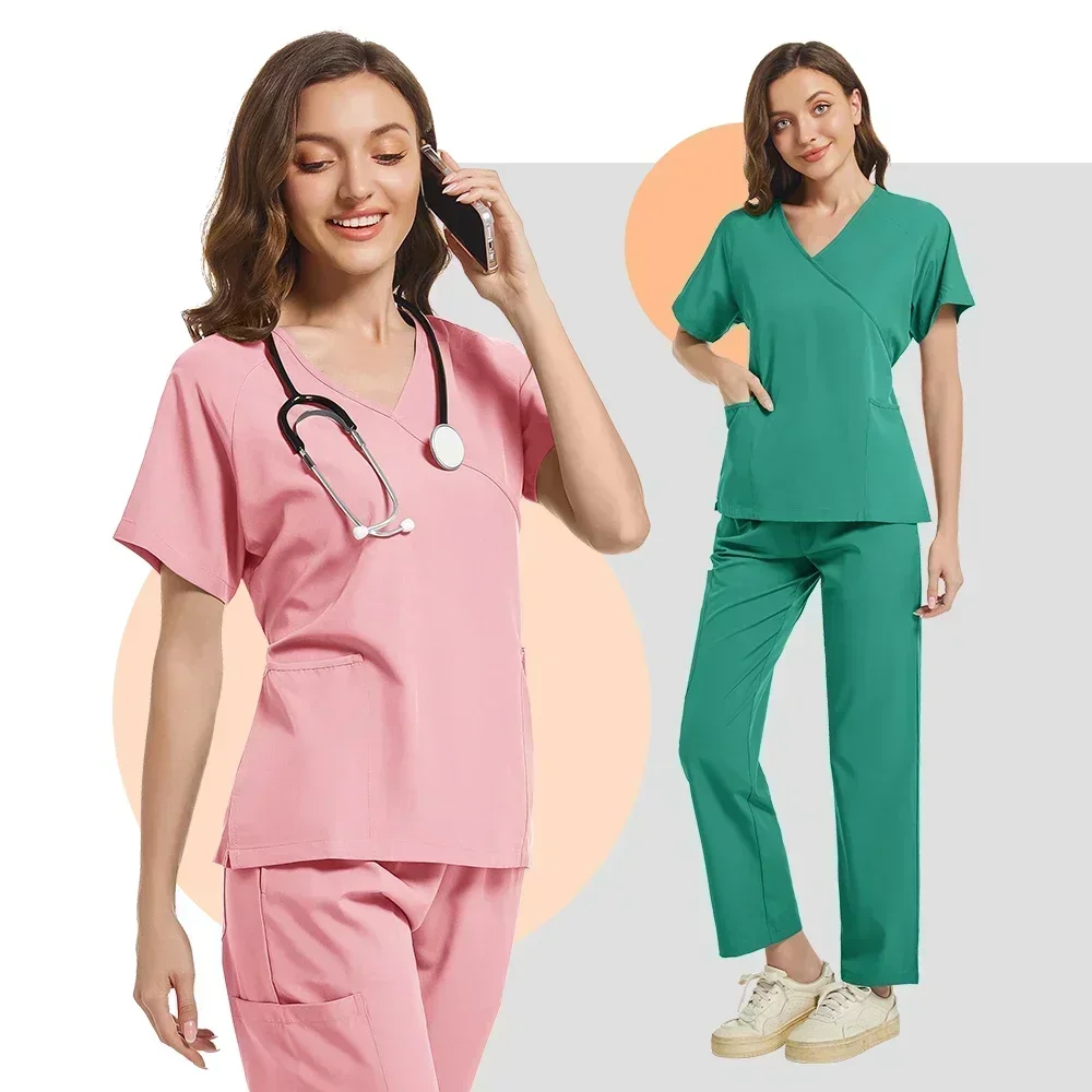 Operating room overalls Surgical Clinical supply uniforms Nurse care clothing Dentist pet hospital supplies Beauty salon spa set