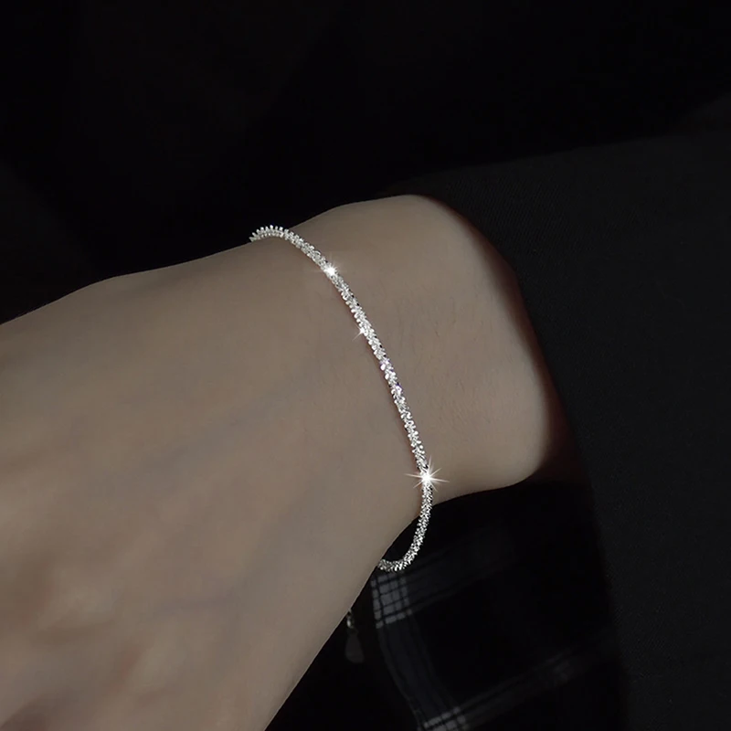 Sparkling Bracelet Summer Temperament Light Luxury Niche Design Sparkle Starry Beach Bracelet Necklace Jewelry Gift