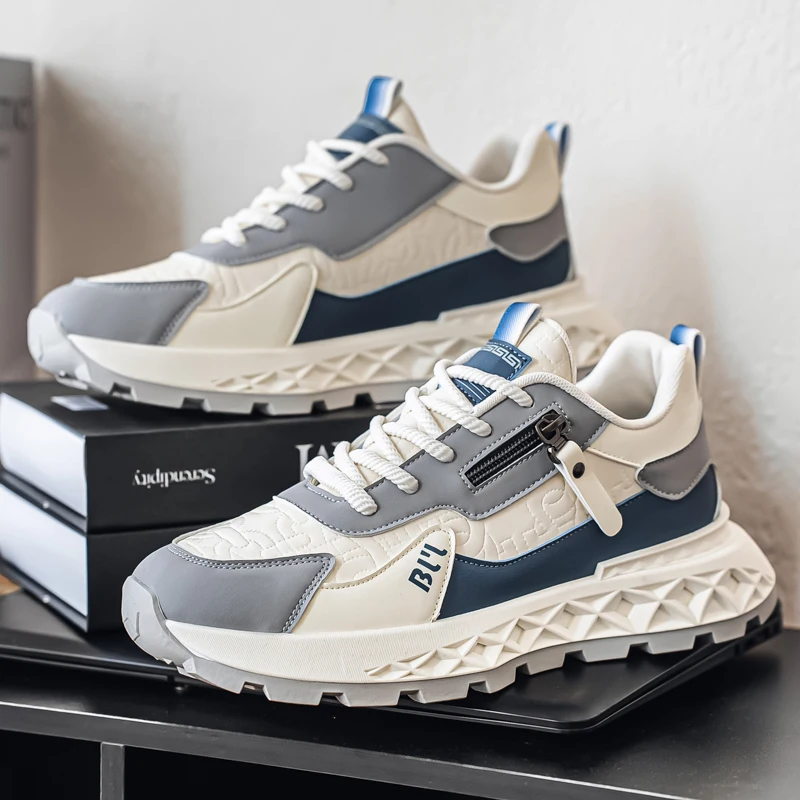 

Кроссовки Casual Forest Gump, мужские кроссовки в корейском стиле, кроссовки «dad shoes», универсальные кроссовки на толстой подошве для всех сезонов, H3380