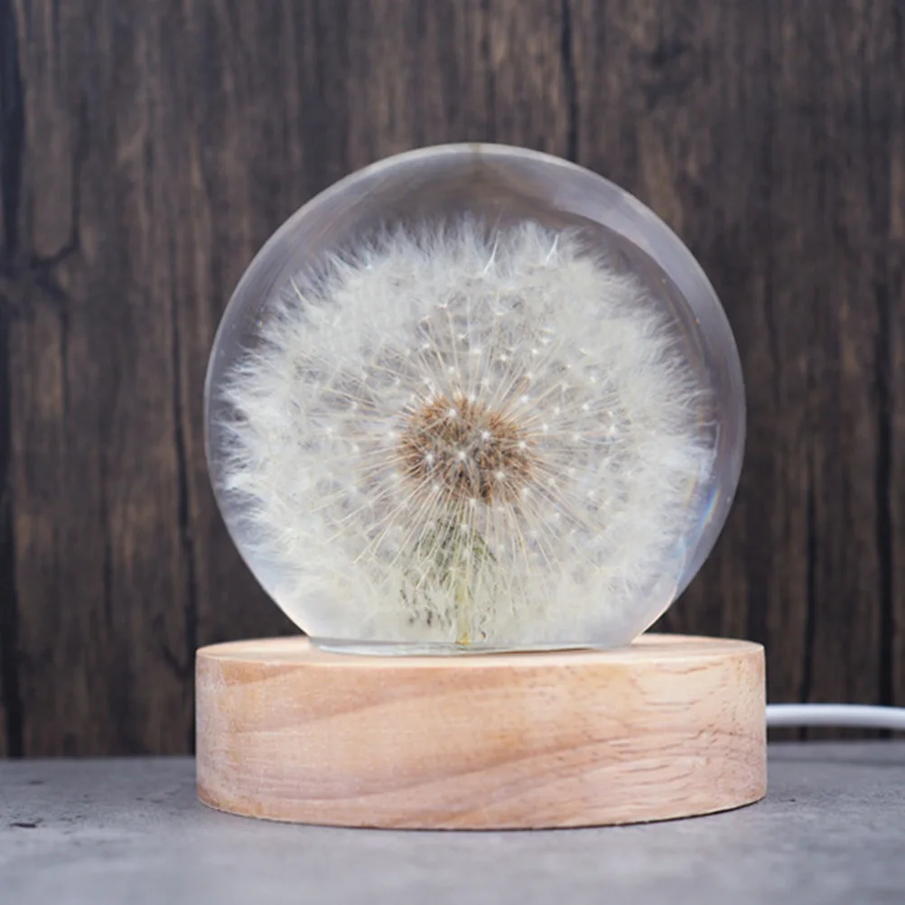 DIY Light Bulb Mold Smooth Surface Easy Clean Long Lasting Creative Desktop Ornament for DIY Lovers Home Decor