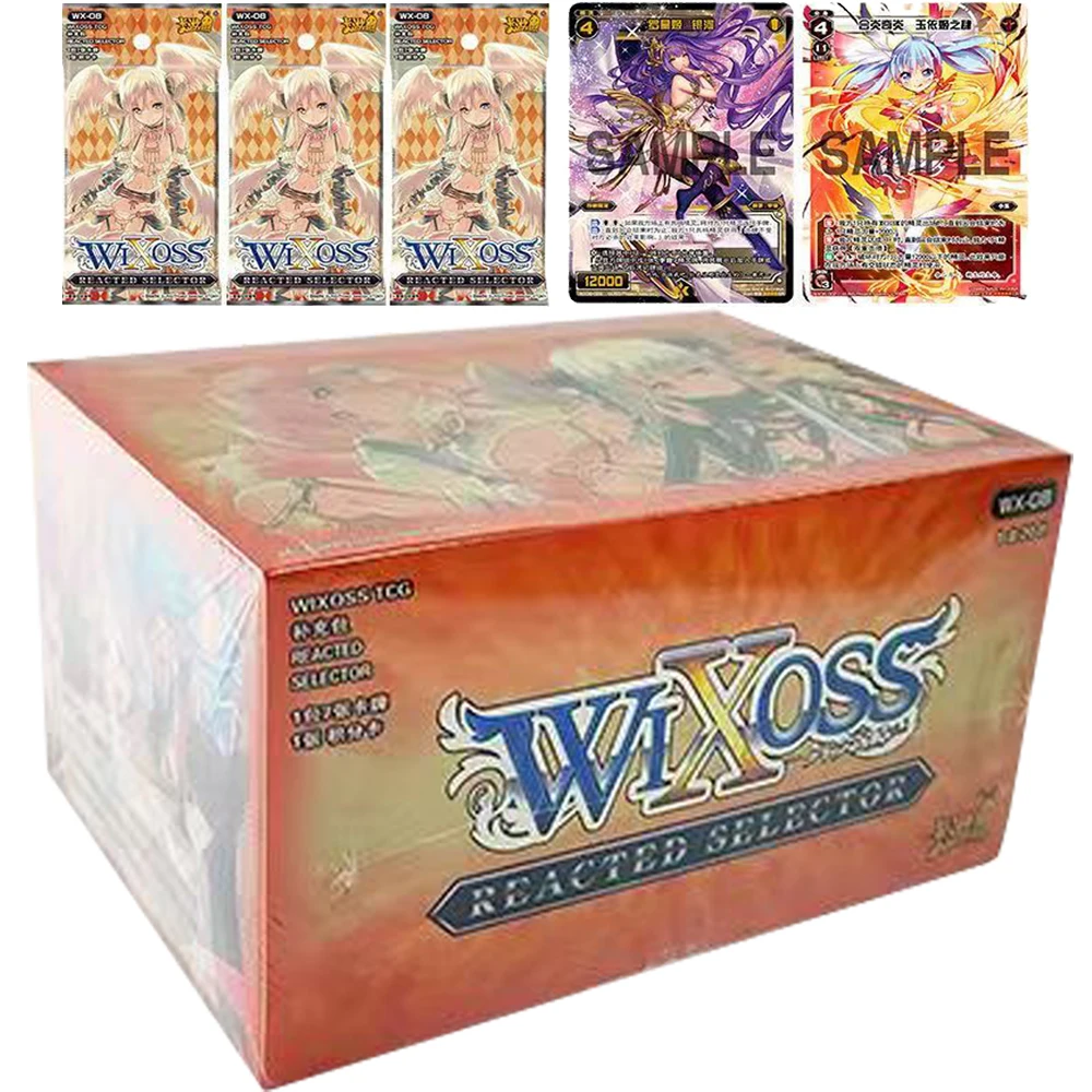 Genuine Kayou WIXOSS Card For Children Japanese Card Battle Anime Character Exquisite Limited Game Collection Card Table Gifts