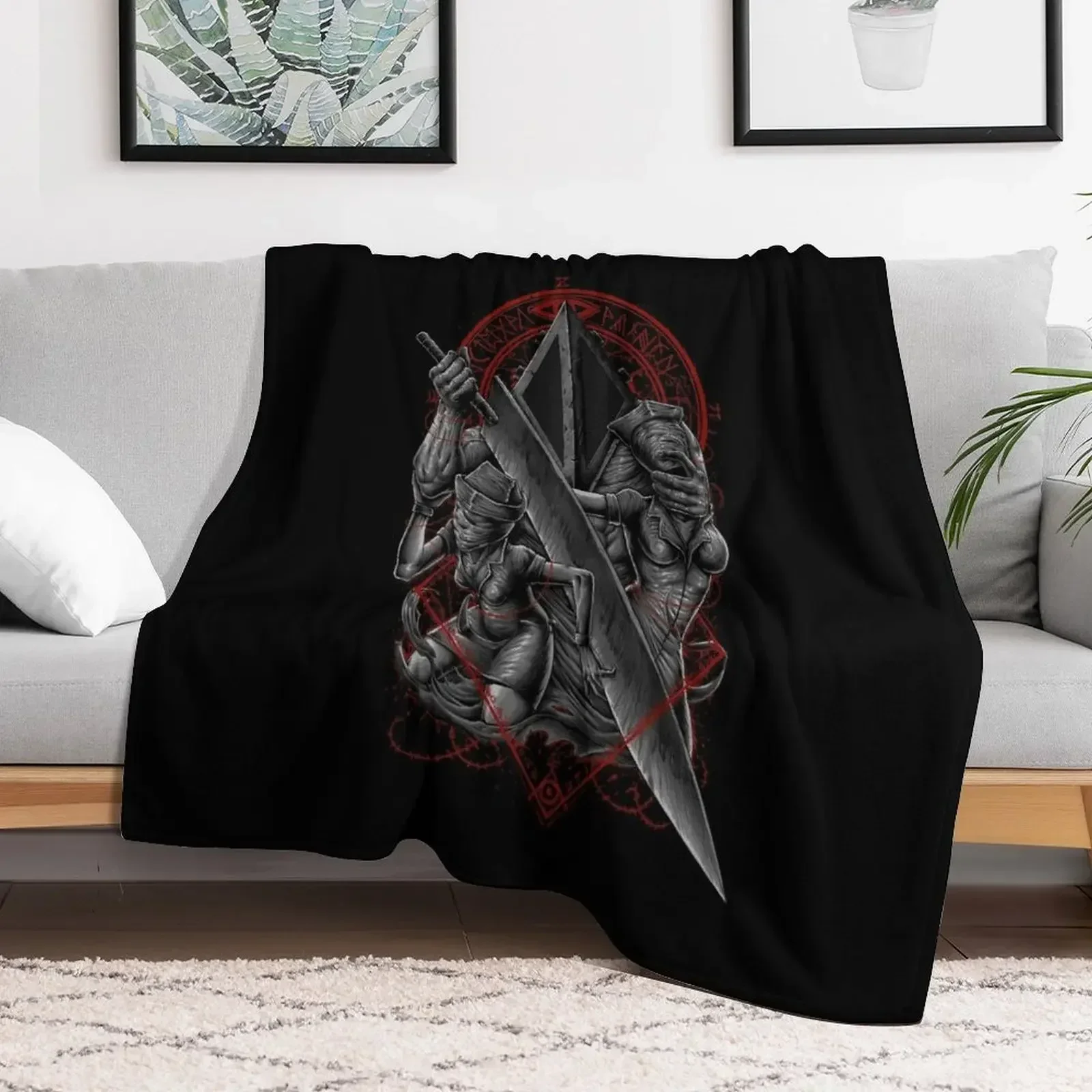 Silent Hill Throw Blanket Kid'S Designers Giant Sofa Decorative Sofas Blankets