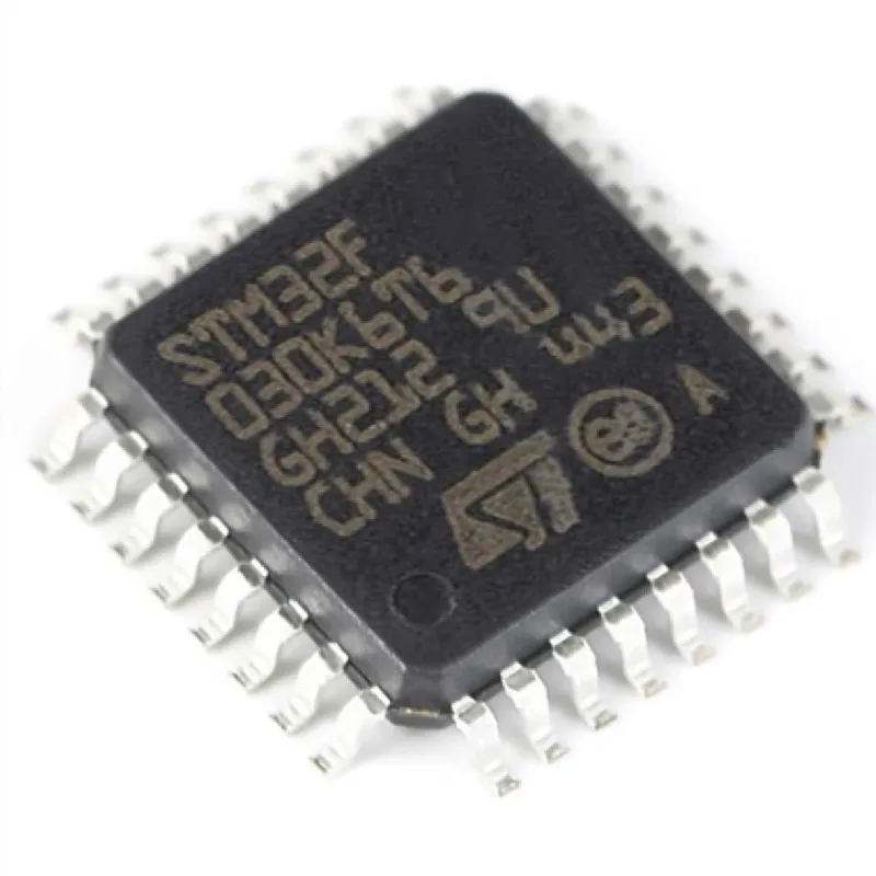 1 pçs/lote Novo Original STM32F030K6T6 microcontrolador STM32F 030K6T6 QFP-32 ST em estoque