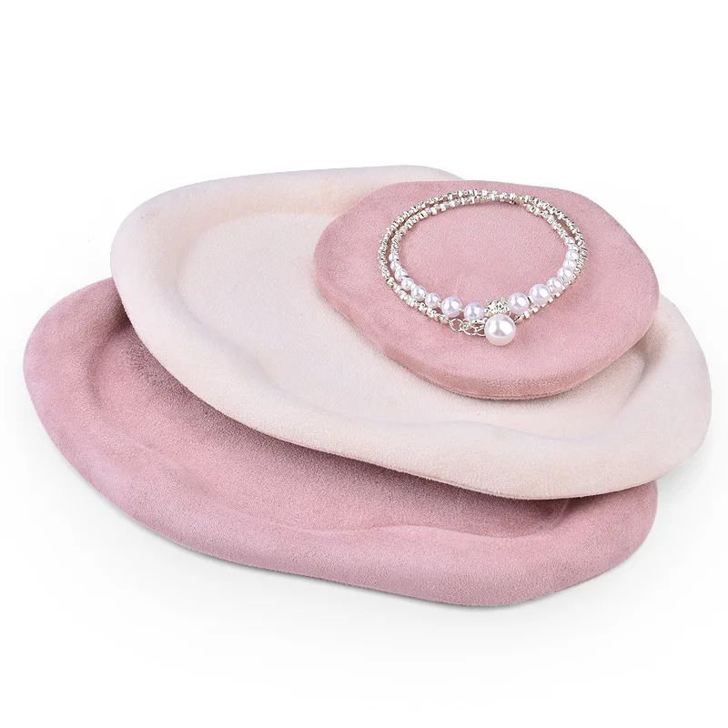 

Creative irregular shape jewelry tray bracelet earring organizer holder small handicraft Mini doll storage decoration tray