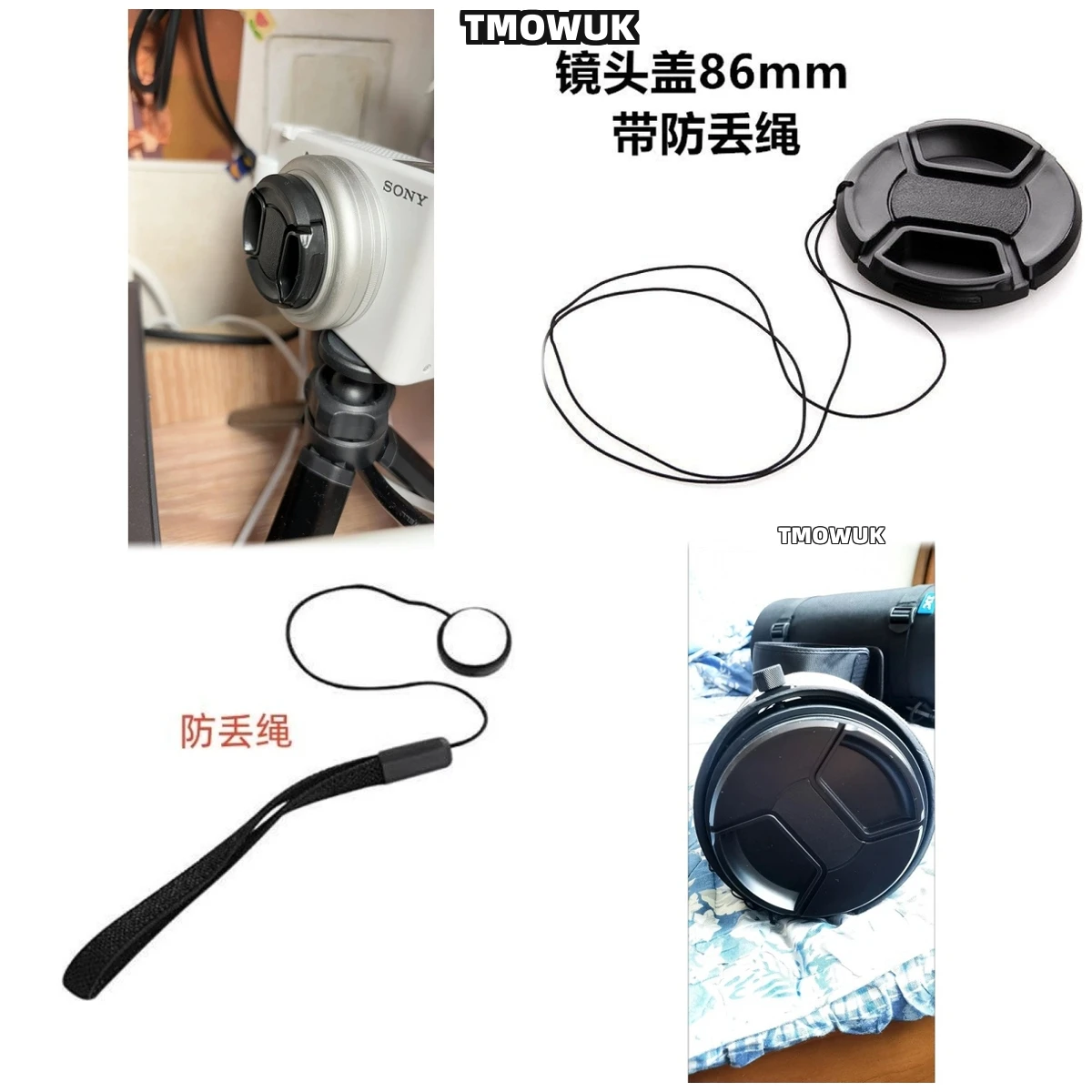 

For Nikon D3S D3X D4 D4S D5 D6 D70 D70s D80 D90 Camera Lens Cap Protective Cover Center Pinch Snap-on 49mm 52 55 58 62 67 72 77