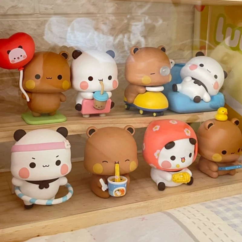 Genuine Panda Yier And Bubu Busy Being Cute Series Blind Box