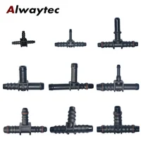 Conector en T para tubo de combustible, agua, aire, Gas y aceite, acoplador de línea de combustible para coche, acoplador de tubo de manguera, manguera de combustible