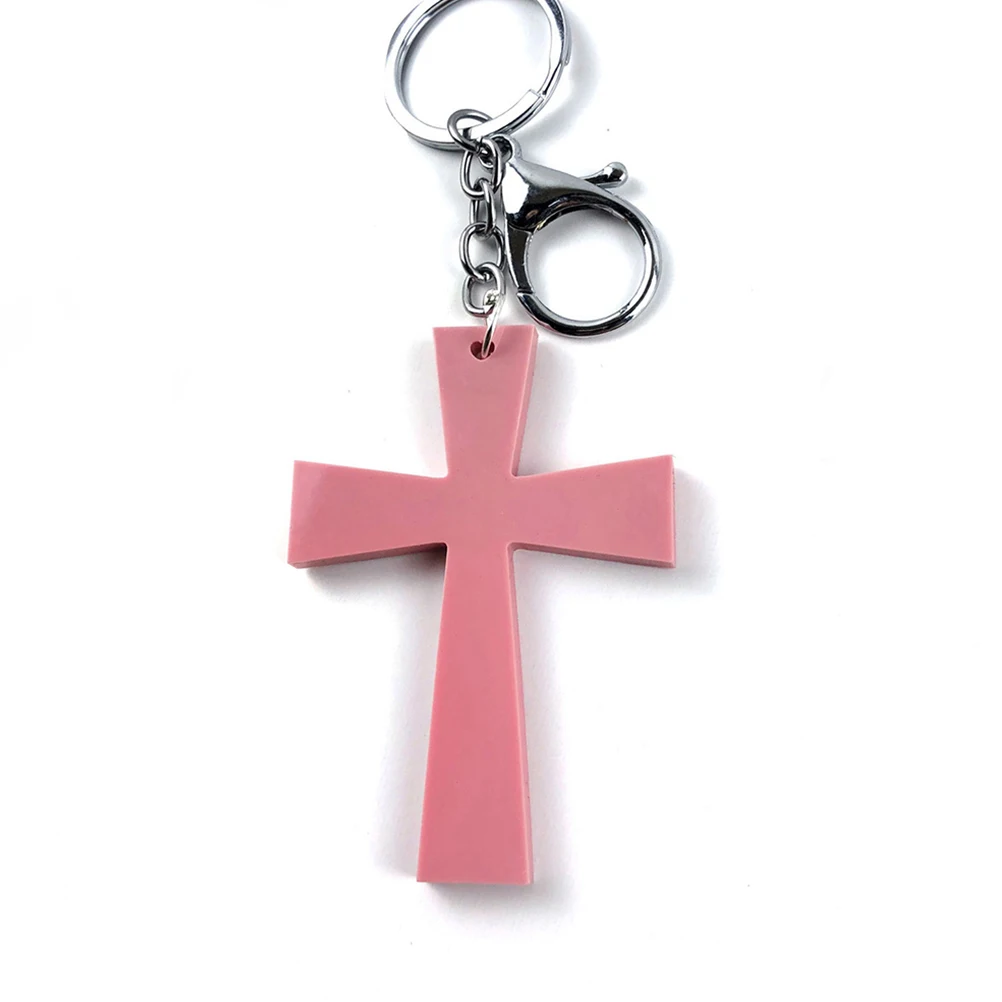

3pcs Mould Keychain Flexible Charm Jewelry Cross Making Diy Cross Silicone Making Mold Diy Casting Accessories