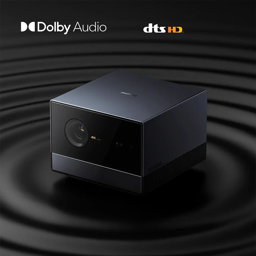 

Dangbei F6 DLP 4K Projector HiSilicon Chip with 8K Decode Android 12.0 4led