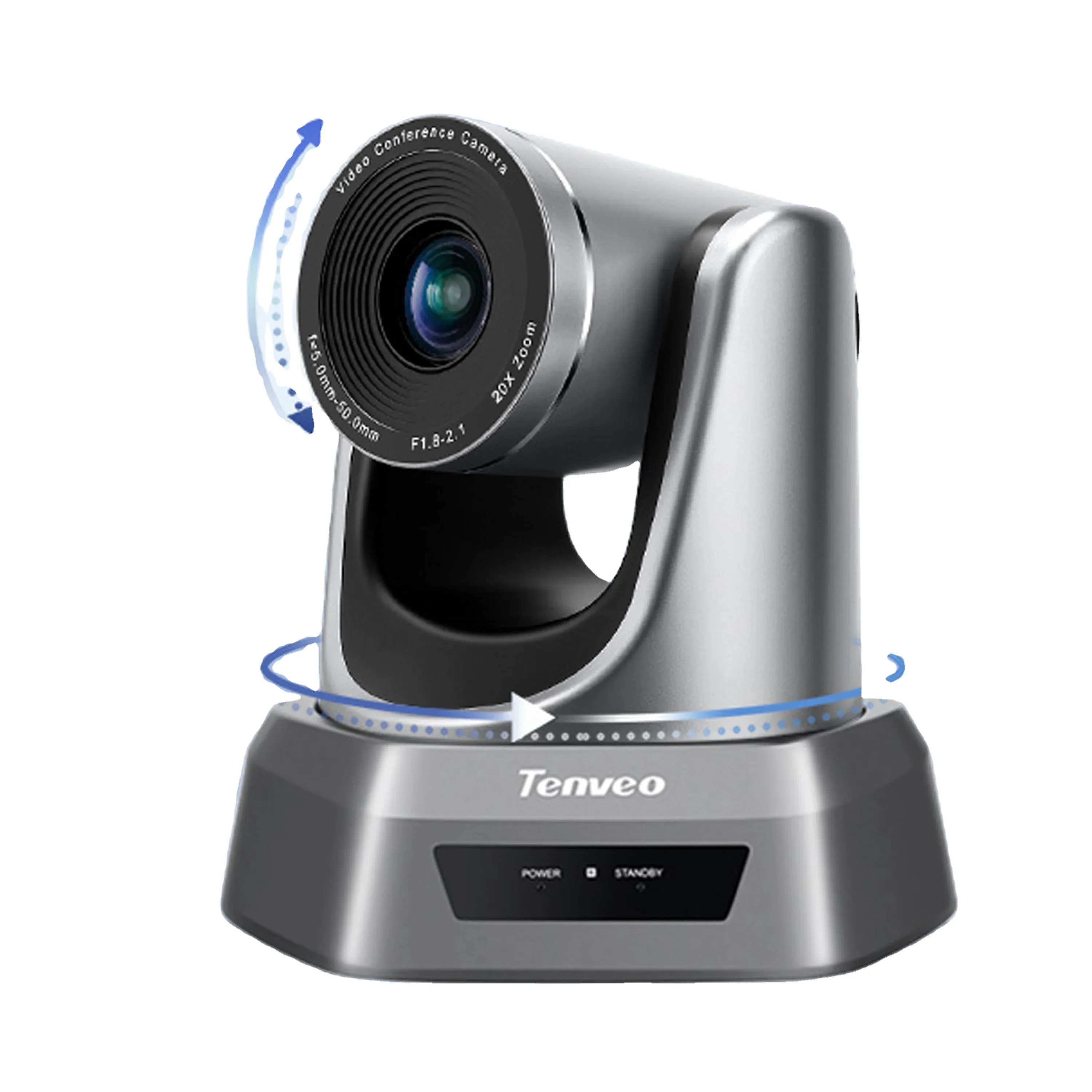 

NDI POE FHD 20X Optical Zoom Video Conference PTZ Camera