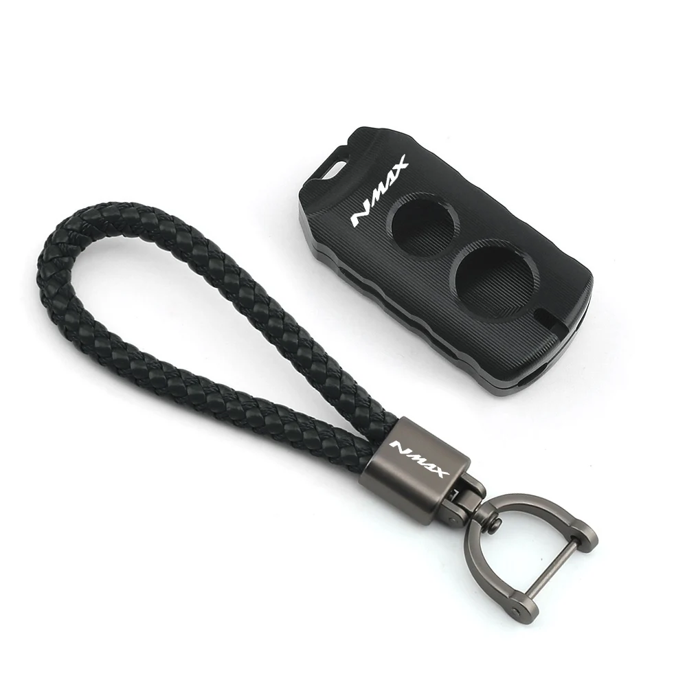 For Yamaha NVX NMAX 125 155 XMAX 125 250 300 400 2015-2024 Key Cover Protection Shell Motorcycle Parts Keychain Key Ring Case
