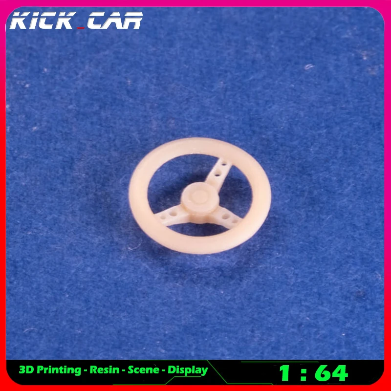 Kickcar 1/64 Steering Wheel Model Car Diorama Uncolored Resin Garage Scene Repair Tools Decoration Simulation Scene Toy