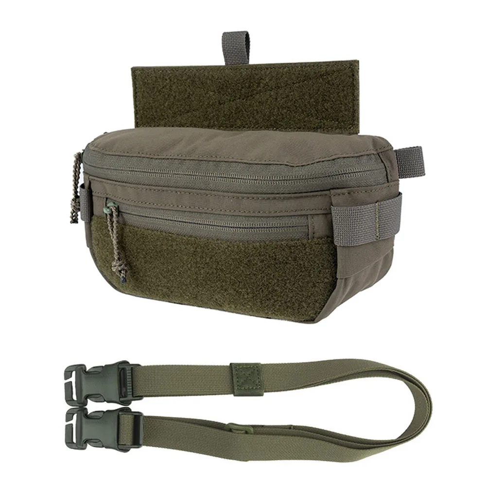 Taktische Hängetasche: Kompakte Jagd- und Airsoft-Weste, Plattenträger, Bauchtasche, Schnellkonvertierbare Utility-Hüfttasche