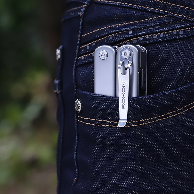 Roxon-S804 Flex Multi Tool, Open-Source Modular Design, Multitool personalizável para todos os dias Carry (EDC), Hobbies e Outdoors