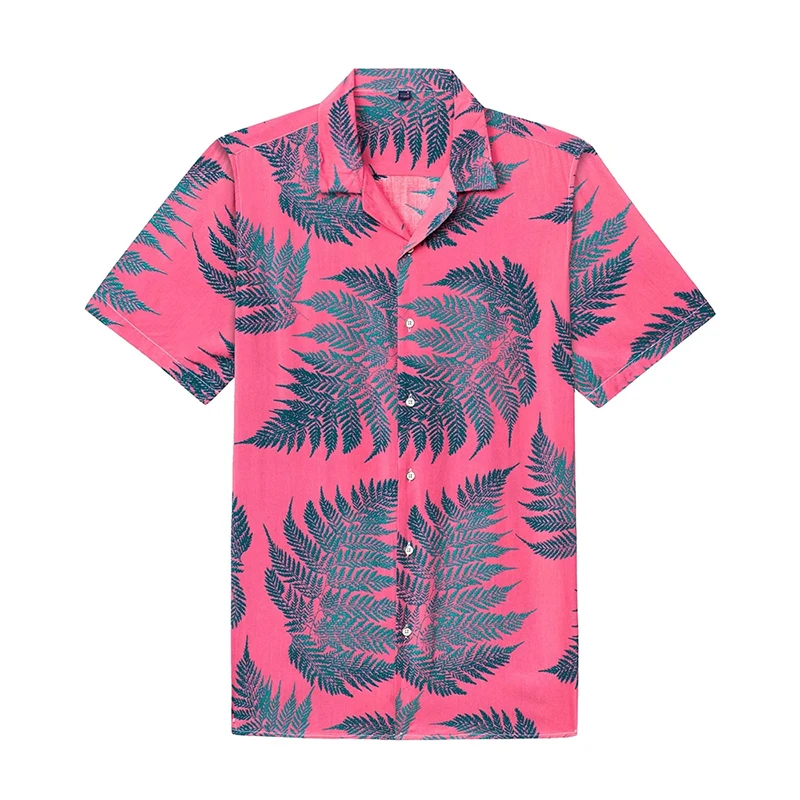 Camicie Hawaii camicetta a maniche corte da uomo con stampa 3d magliette da festa magliette oversize per uomo abbigliamento Harajuku Camisa risvolto