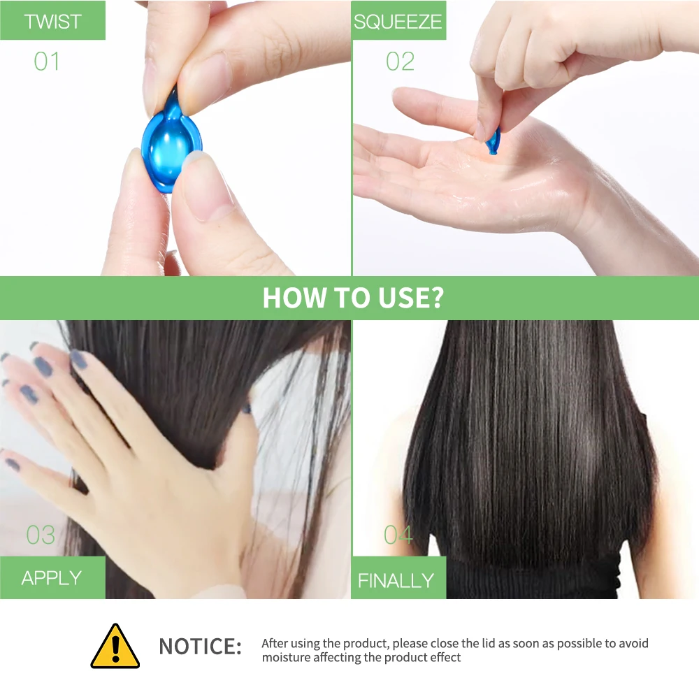 6 زجاجات فيتامين زيت مجموعة العناية بالشعر مصل مغذي إصلاح جوهر التغذية التالفة تحسين تقسيم الشعر زيت الأركان العناية بالشعر #5