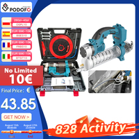 Podofo 10000PSI Electric Battery Powered Grease Gun Kit Electric High-Performance Grease Gun Set For Makita Battery
