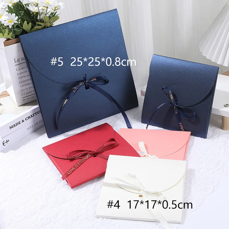 100Pcs/Lot Silk Scarves Bras Underwear Socks Packaging Boxes Folding Universal Paper Boxes Underwear Gift Box Wholesale