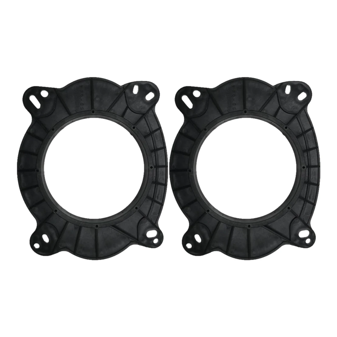 

2pcs 6.5" Front Door Stereo Speaker Adapter Spacer Rings Plates Holder Fit for Subaru Impreza Forester Legacy WRX WRX STI