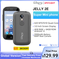 Unihertz Jelly 2E Mini Smartphone 4GB 64GB Android 12 Unlocked Mobile Phone 2000mAh Portable Cellphones
