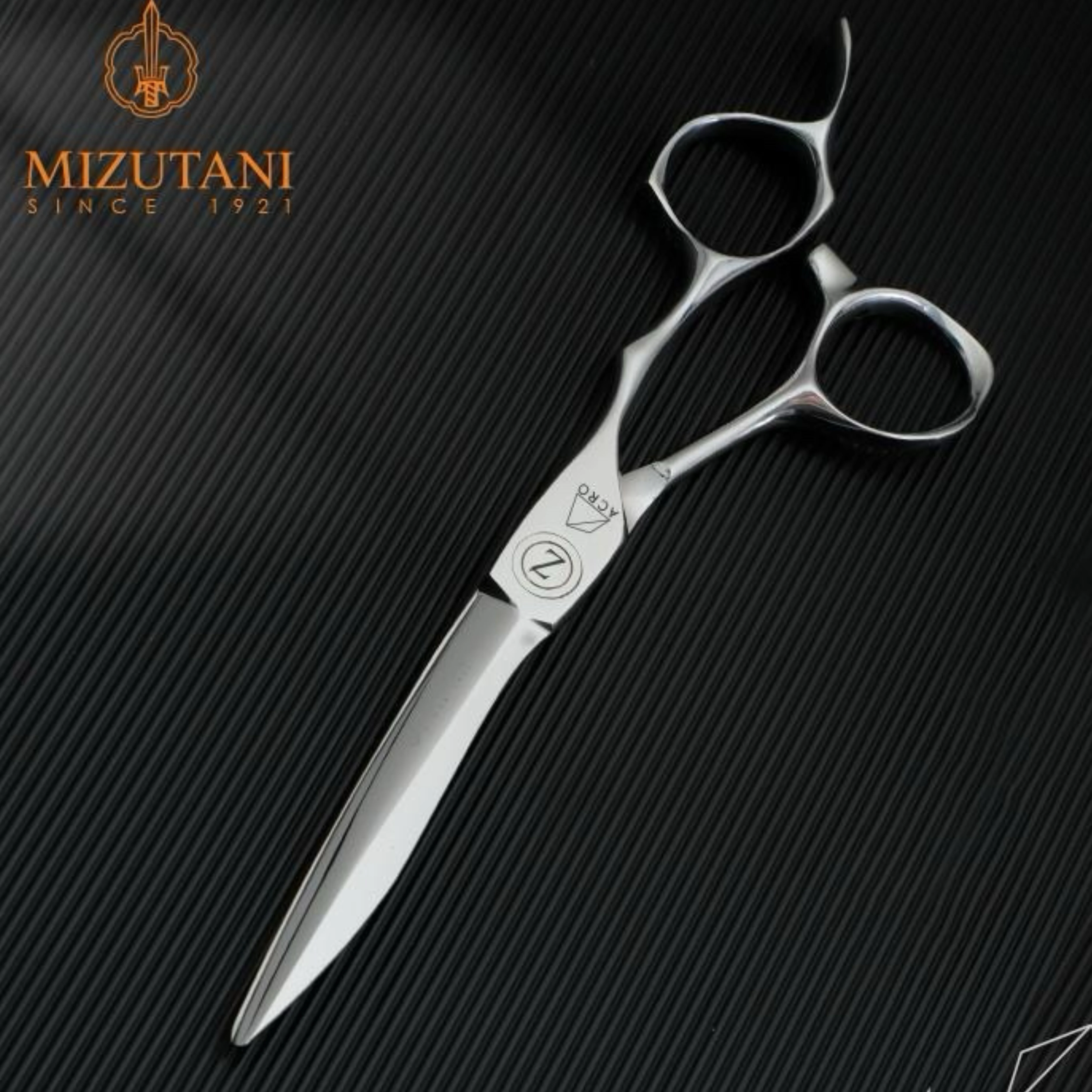 Mizutani SWORD Professional Barber Scissors Hairdressing Scissors Hairstylist Flat Cut Teeth Cut Big Samurai Royal Star