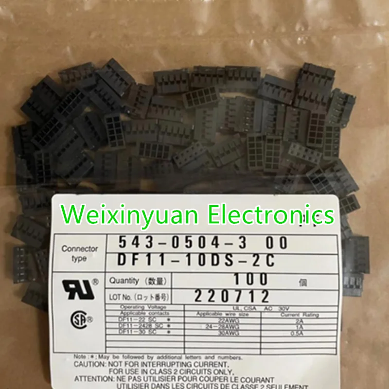 

10PCS DF11-10DS-2C HRS Connector 2mm 2x5P 100% New original