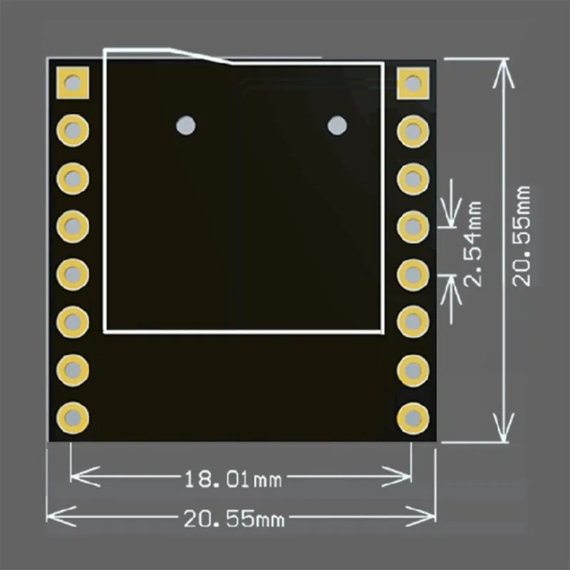 PHILE-Simplified Output Speaker Dfplayer MP3-TF-16P Mini MP3 Player Module Supporting MP3/WAV/WMA TF Cards FAT16/32