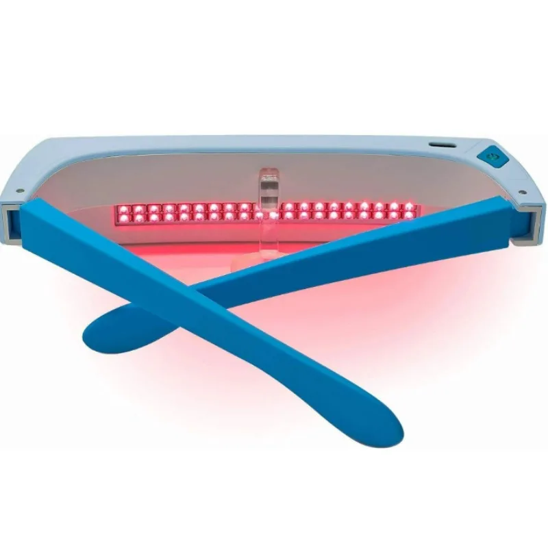 for Red Light Therapy Glasses Rechargeable Portable Wearable Eye Care Device for Dry Eye Relief and Vision Protection