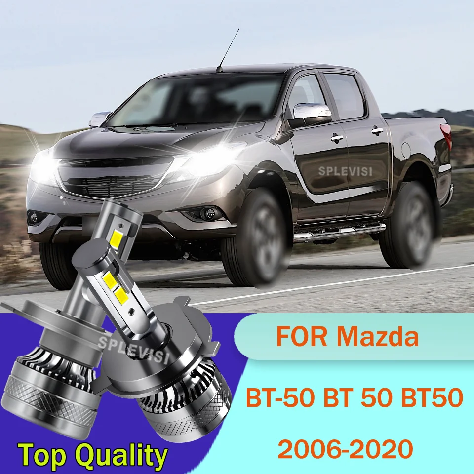 2pcs High Power H4 IP68 For Mazda BT-50 BT 50 BT50 2006 2007 2008 2009 2010 2011 2012 2013 2014 2015 2016 2017 2018 2019 2020