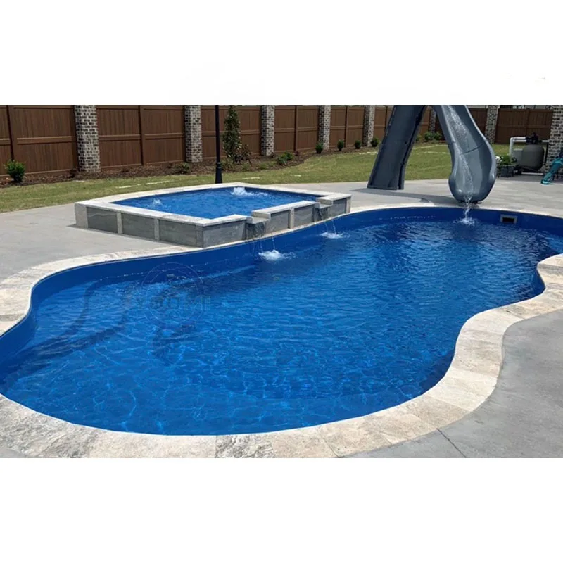 Portable Blow‑Up Massage Swimming Pool 5‑7 Person Large Inflatable Spa Tub For Outdoor Family Stress Relief Bath