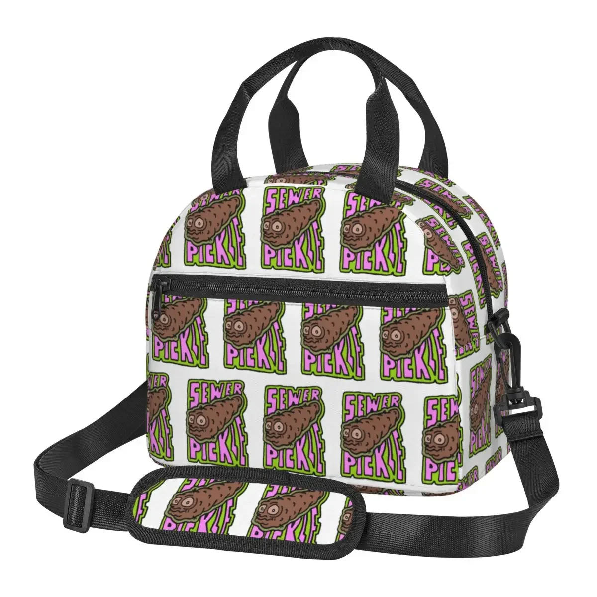 

Sewer Pickle Insulated Lunch Bag for Women Kids Leakproof Food Boxes Thermal Lunch Box Tote