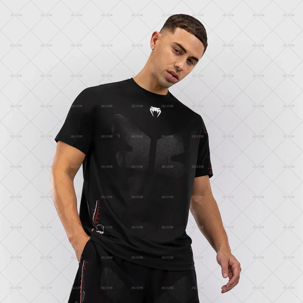 

25 новая футболка для тайского бокса, тренировочного лагеря, мужская спортивная футболка для борьбы с муай, фитнесом, 3D дышащая 3D повседневная одежда для боевых тренировок