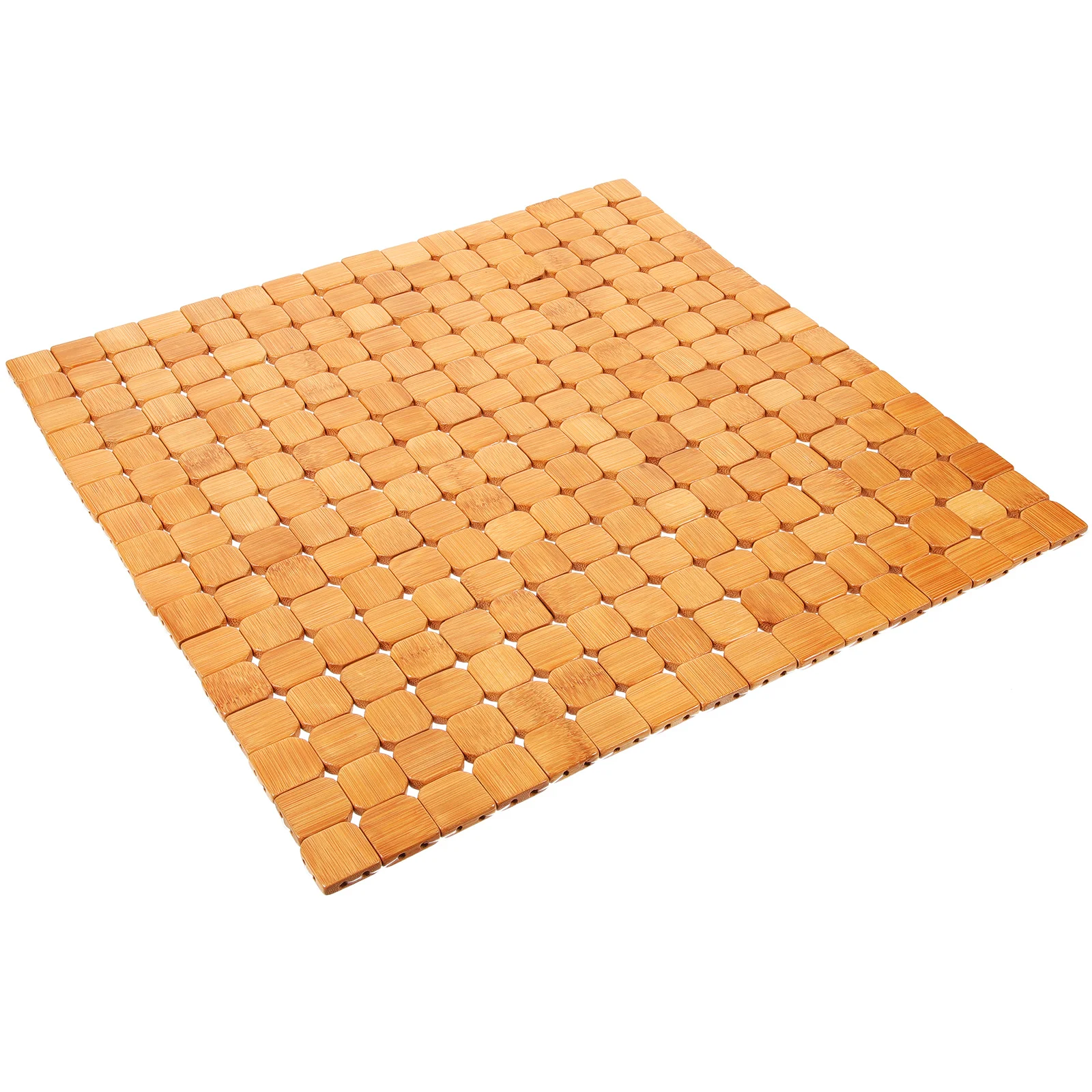 

Cooling Bamboo Seat Mat Summer Car Cushion Breathable Portable Round Edge Safe Non-Burring Reinforced Wear-Resistant for Adult