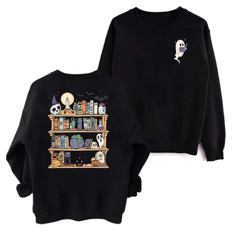 

Halloween Library Ghost Book Reader Sweatshirt Library Ghost Book Reader Shirt Library Ghost Book Reader Funny Sweatshirt