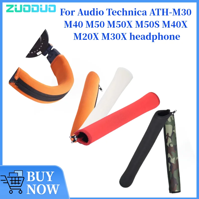 

ZUODUO Replacement Headband Cover for Audio Technica ATH-M30 M40 M50 M50X M50S M40X M20X M30X Headphones Protective Headband