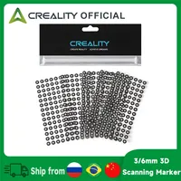 Creality 490/500 Points 3/6mm 3D Scanning Mark Point for Creality CR-Scan Raptor Otter Ferret Pro 3D Scanner Tracking Dot
