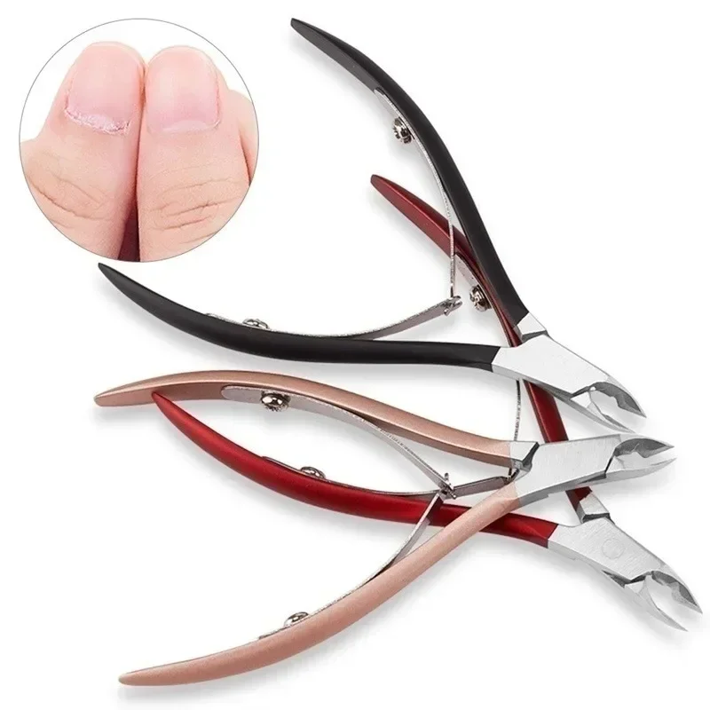 Nail Cuticle Nipper Scissors Stainless Steel Manicure Clipper Dead Skin Remover Professional Cuticles Pliers Cutters Tools