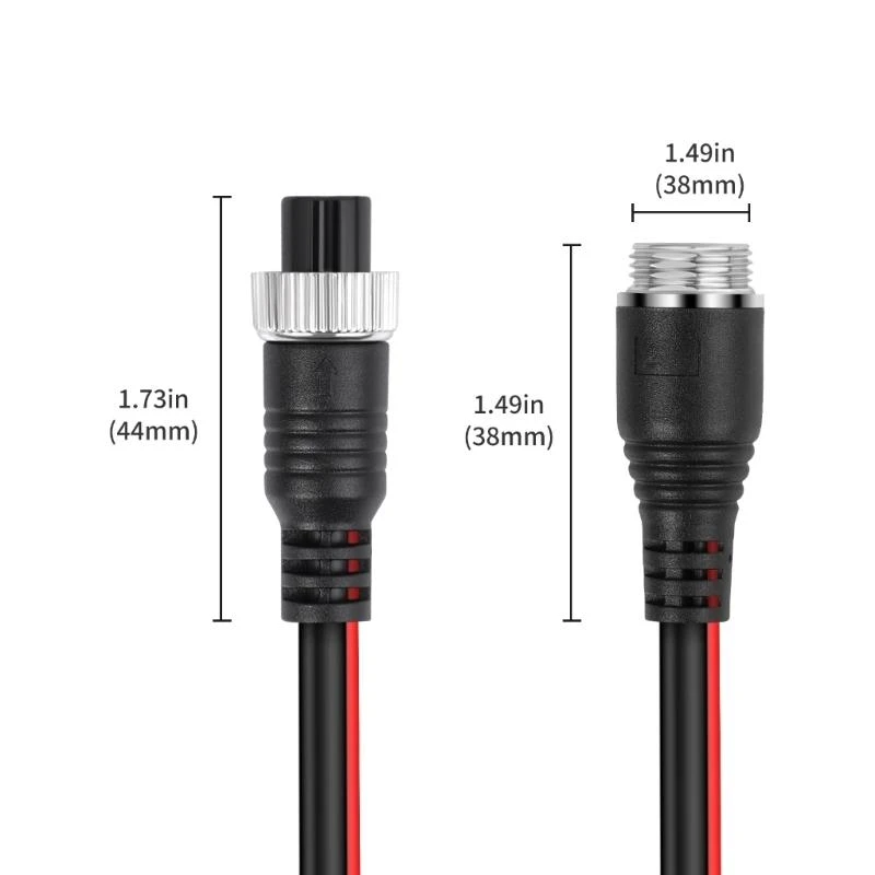  4Pin Aviation Plugs Video Auditory Extension Cord for Truck Reversing Camara