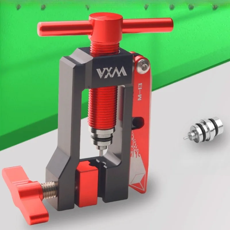 

Инструмент для установки масляной иглы для велосипеда, горный дорожный велосипед, алюминиевый сплав, легкий пресс-инструмент, велосипедные инструменты, аксессуары для велосипеда