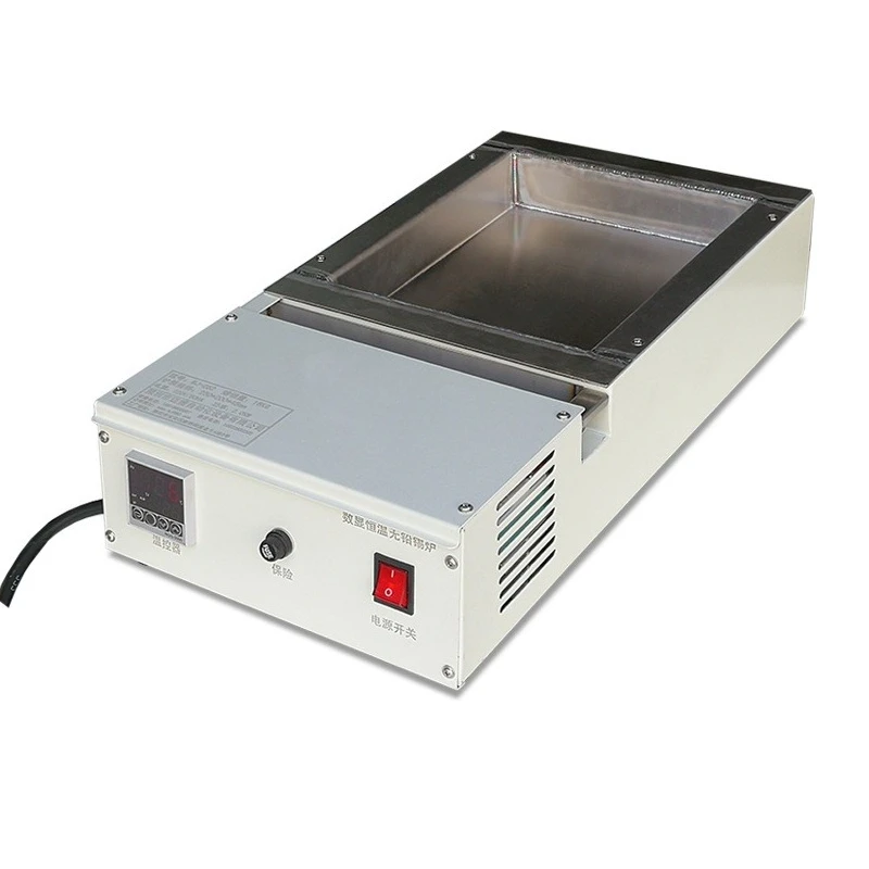 

Pure Titanium Furnace Digital Display Constant Temperature Small Tin Furnace, Desktop Tin Melting Furnace