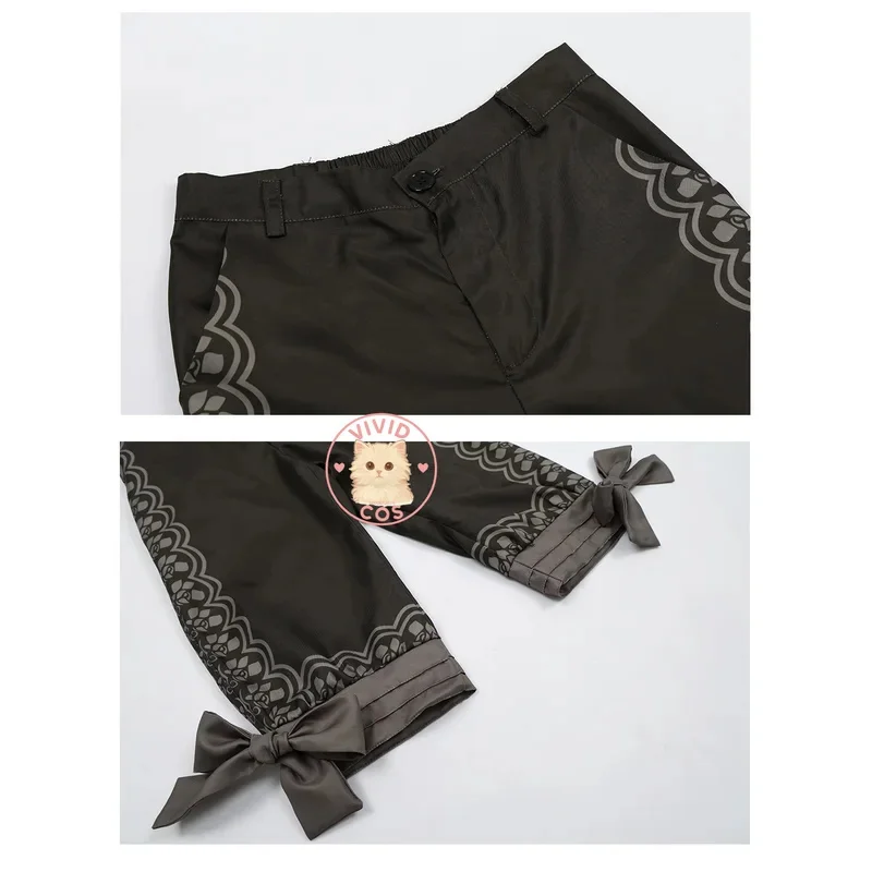 لعبة الهوية الخامس جوزيف ديسولنييهز تأثيري لعب الأدوار زي موضة أنيمي معطف السراويل مجموعة كاملة موحدة للرجال الكبار كوميك كون