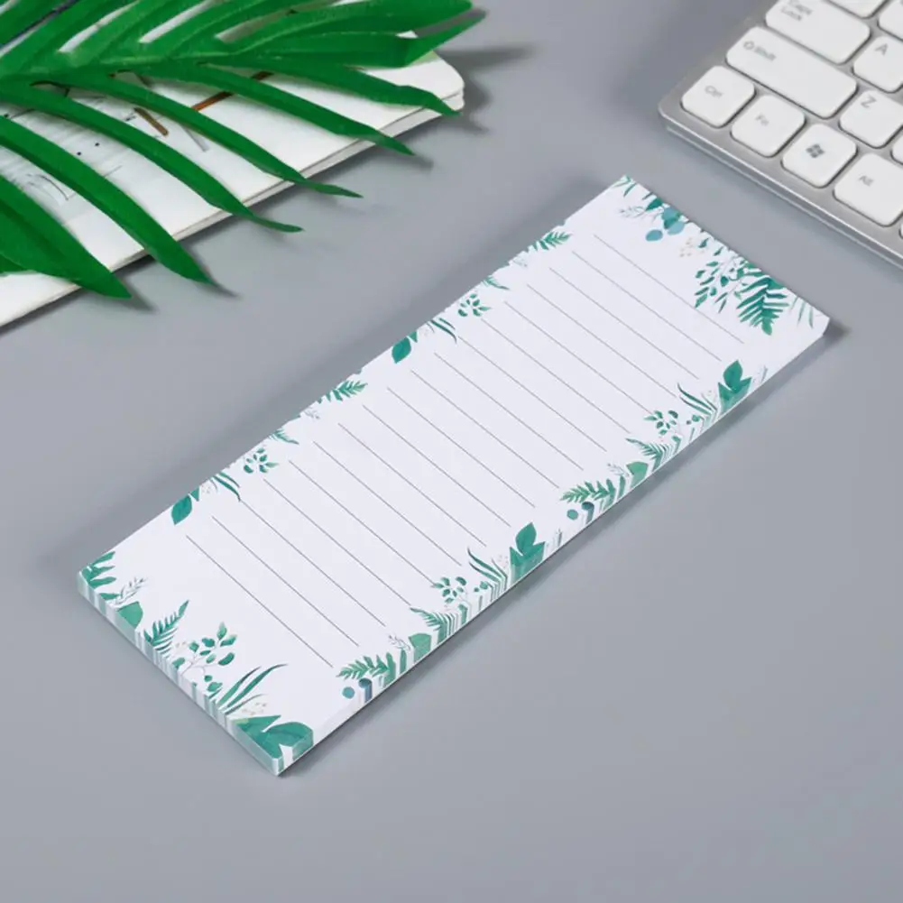 냉장고용 마그네틱 메모장, 잉크 방지, 귀여운 과일, 할 일 목록