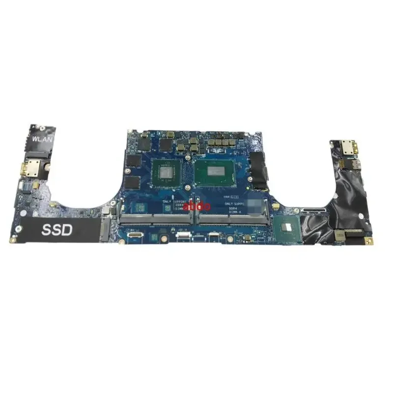 

100% Tested For DELL XPS 15 9570 Laptop Motherboard LA-G341P Mainboard..With I7-8750H CPU.GTX1050 GPU.